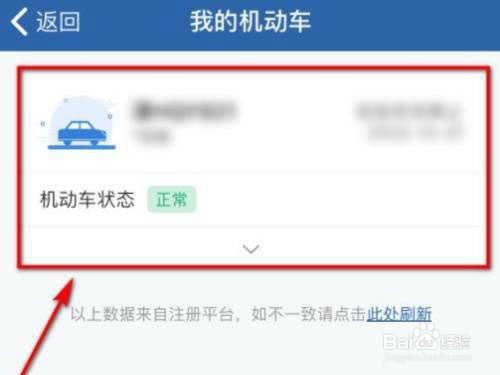 交管12123电子免检标志在哪看
