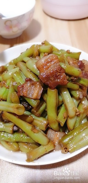 怎么做芸豆炒肉