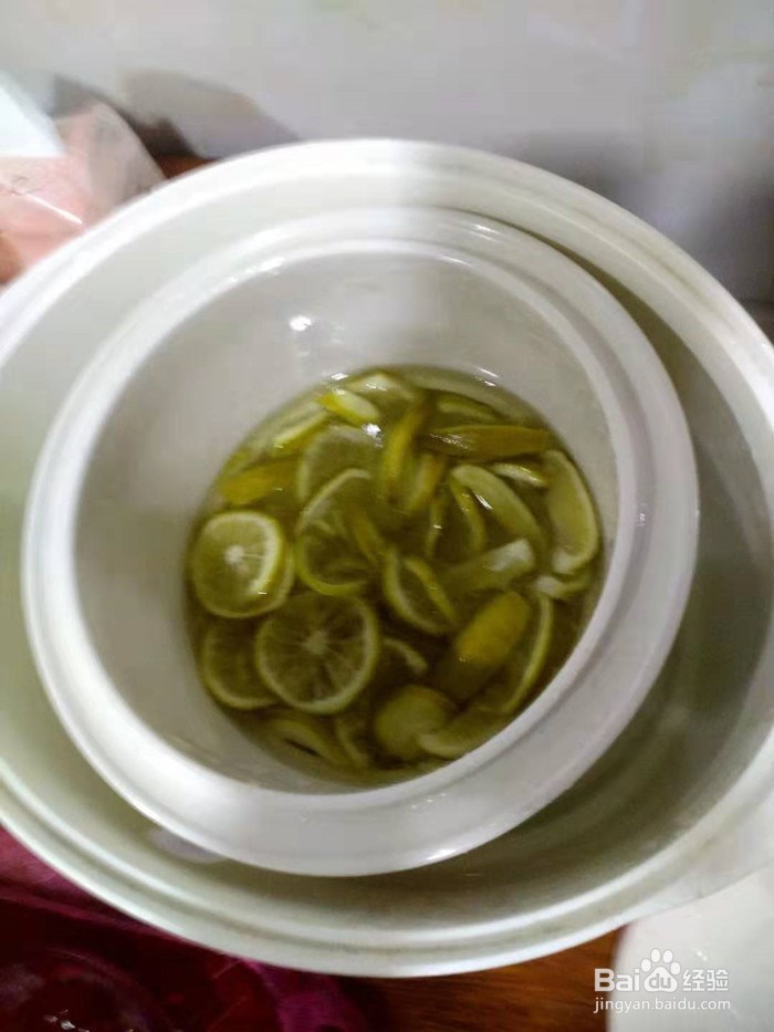 冰糖柠檬膏的简易制作