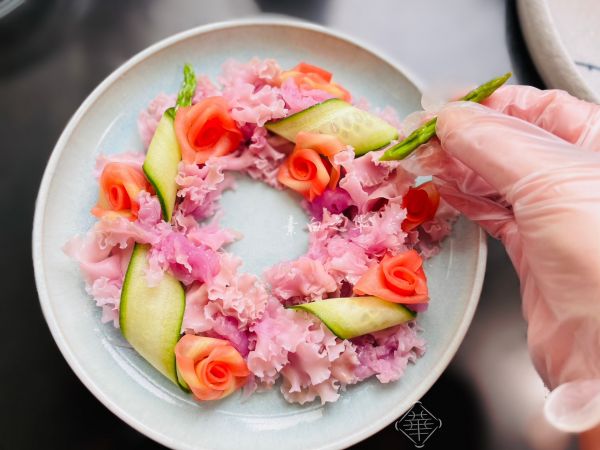绣球菌蔬果沙拉