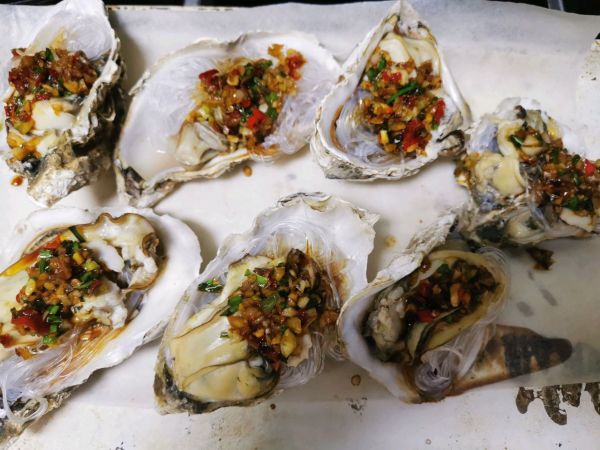 蒜蓉粉丝烤生蚝