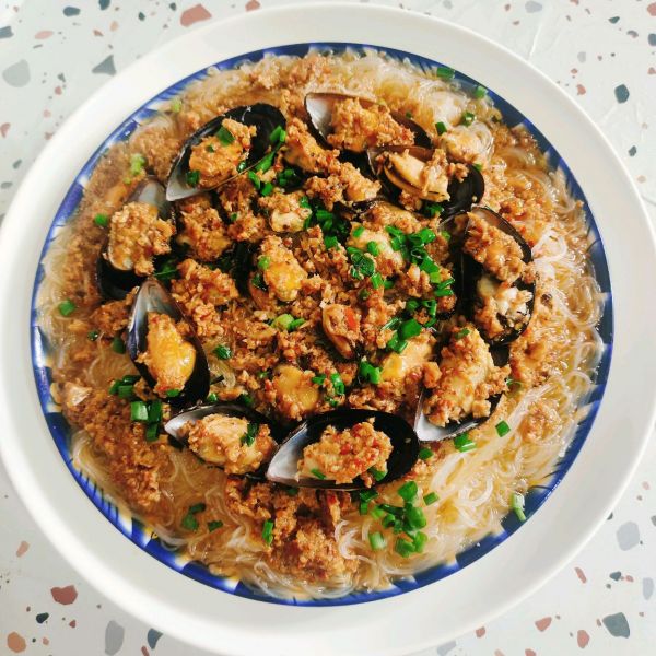 蒜蓉粉丝蒸智利贻贝