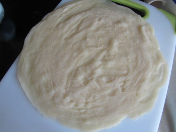 鸡蛋午餐肉卷饼