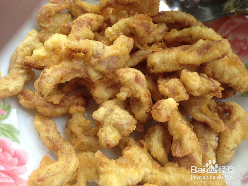 干炸里脊的做法