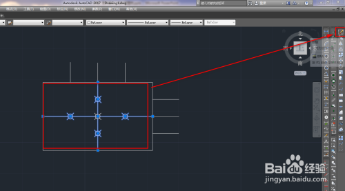 使用CAD绘制烽火台图块