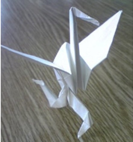 猥琐纸鹤折法