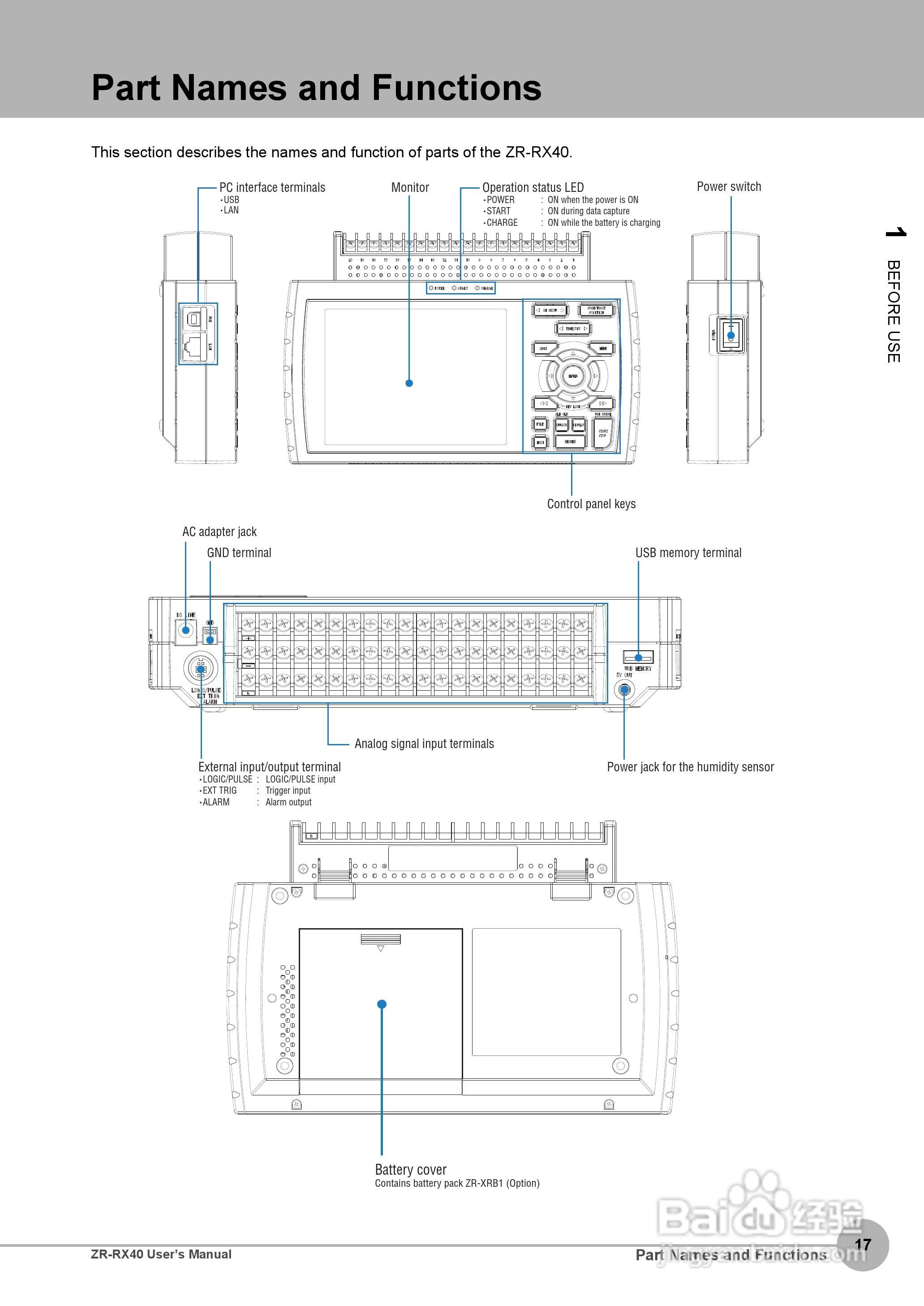 OMRON ZR-RX40多功能记录器说明书:[2]