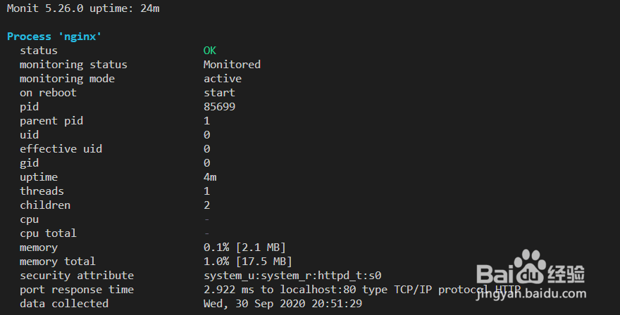 CentOS 8系统安装Monit监视系统详细过程介绍
