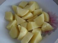 清香辣味土豆烧鸡块的做法