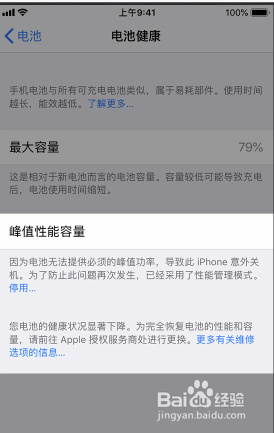 如何查看iphone手机的电池寿命