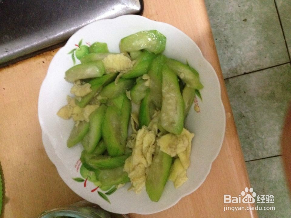 怎样做丝瓜炒蛋