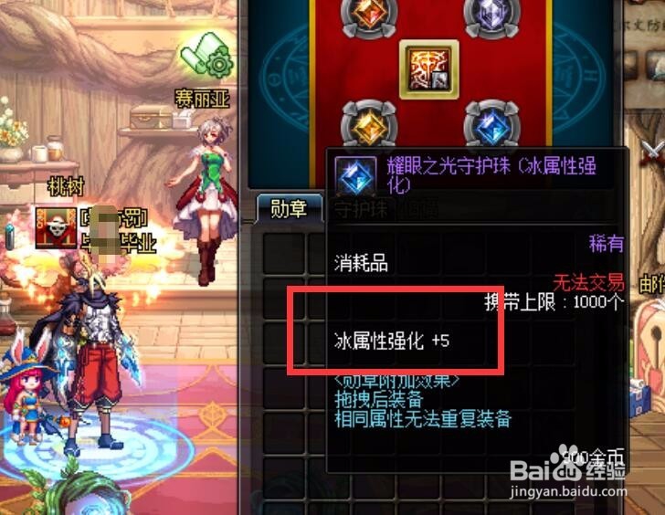 dnf武极勋章及守护珠选择攻略介绍。