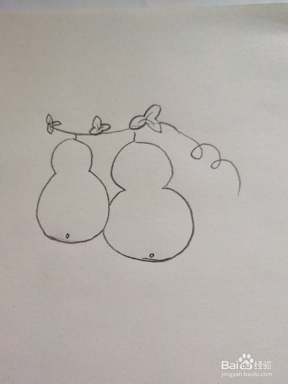 葫芦简笔画怎么画