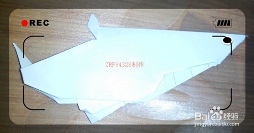 儿童快乐手工（折纸）制作：[18]鲨鱼