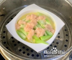 教你怎么做虾滑丝瓜蒸蛋羹