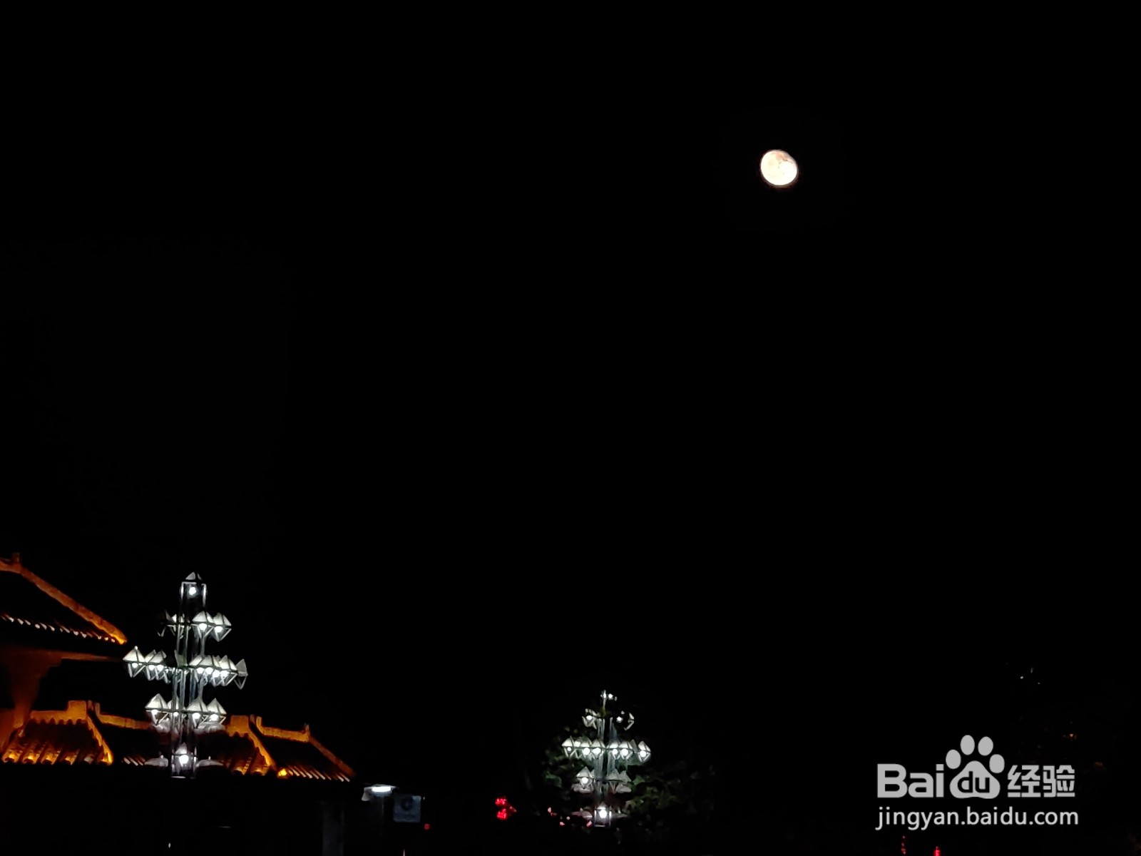 夜晚拍月亮怎么调相机