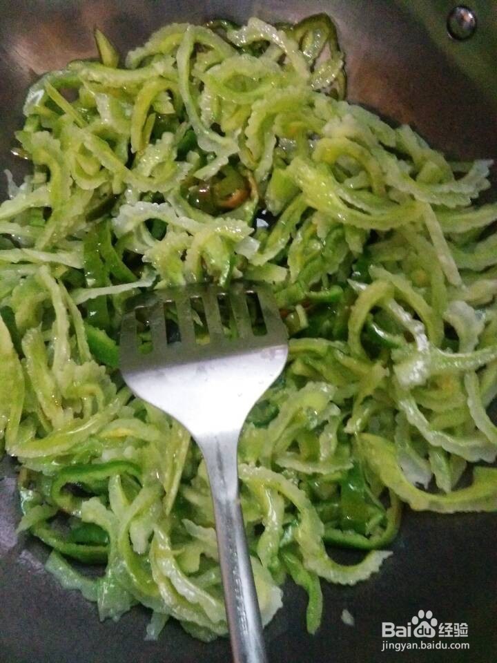 苦瓜清炒好吃好做