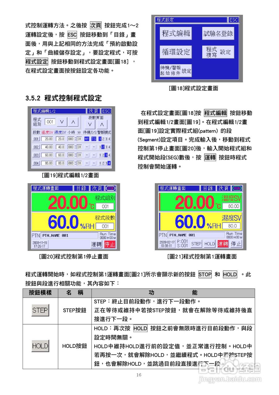 J-THERMO TH300温湿度程式控制器使用说明书:[2]