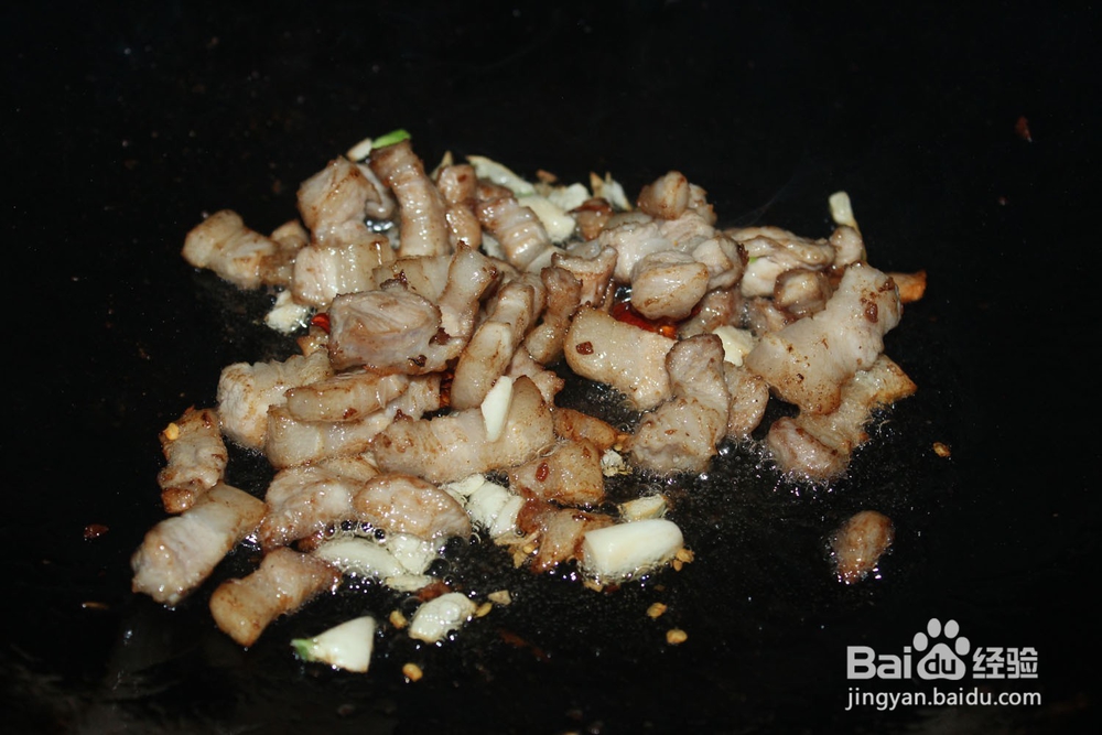 茄子的做法——美味的肉丁茄条