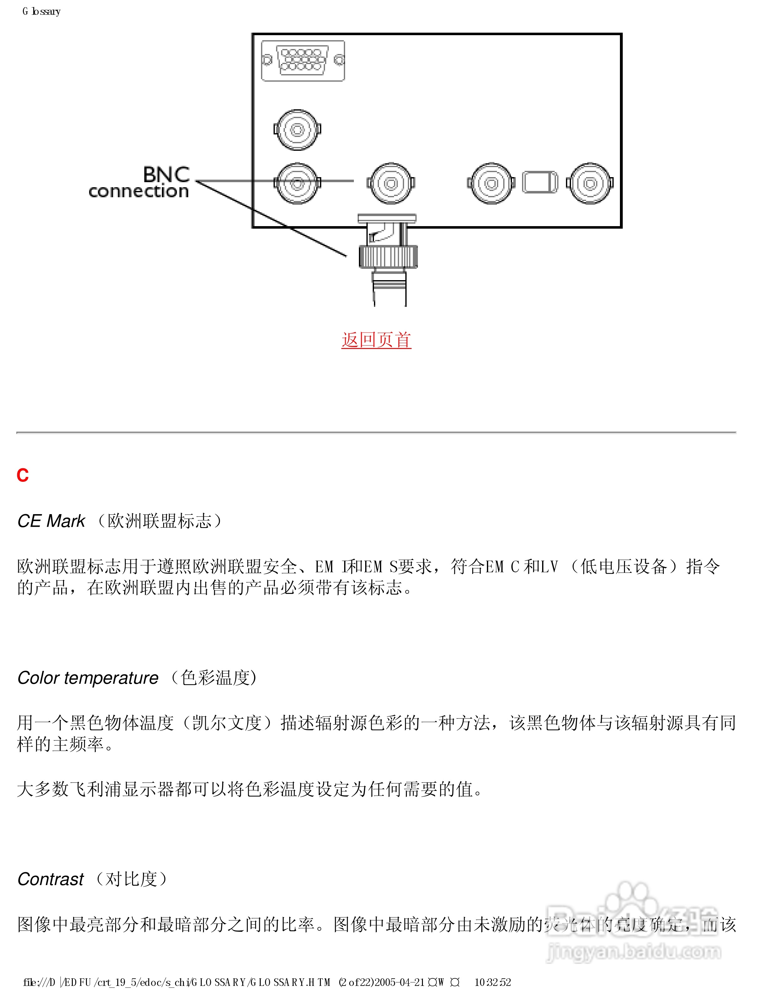飞利浦109F56/89显示器使用说明书:[4]