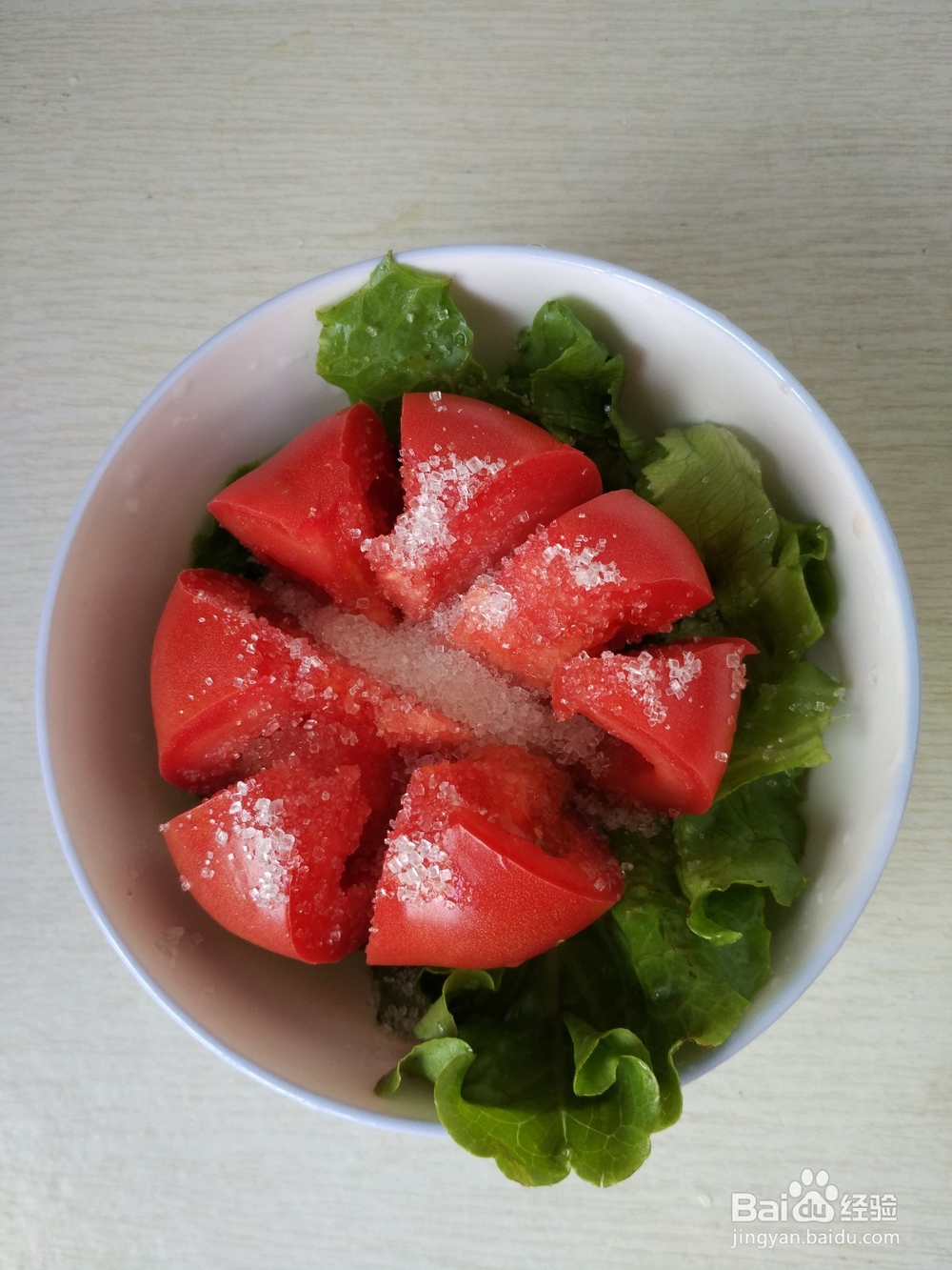 #美食#白糖浸番茄的做法