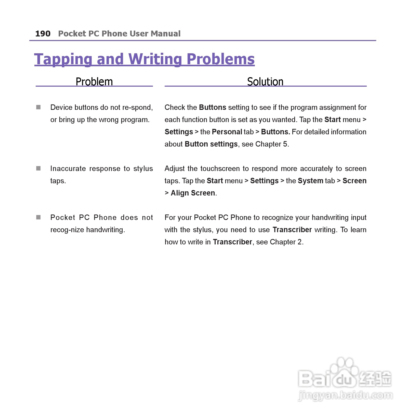 i-mate JAM手机说明书:[19]