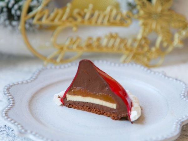 圣诞帽慕斯蛋糕#柏翠辅食节-烘焙零食#