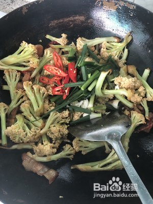 干锅花菜家庭版