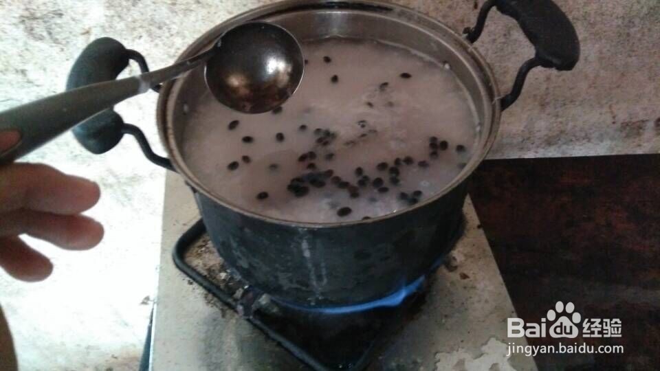 黑豆玉米粥做法