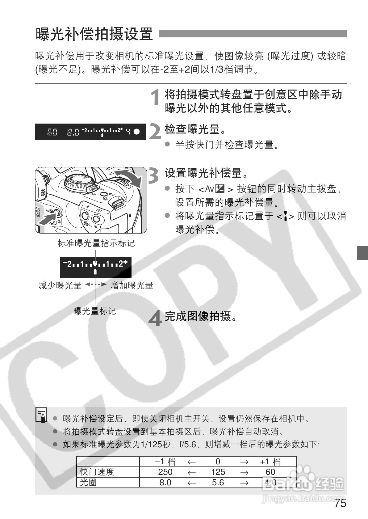 佳能EOS 300D数码相机使用说明书:[8]