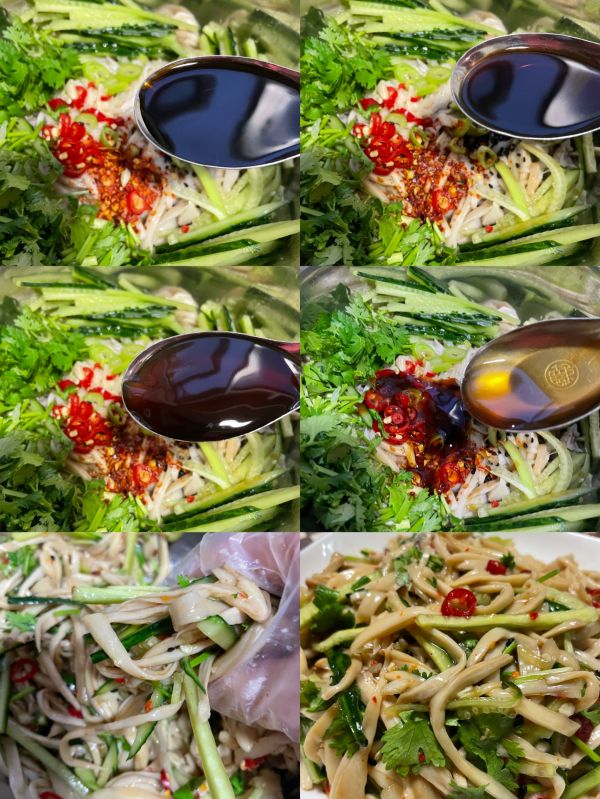 凉拌手撕杏鲍菇