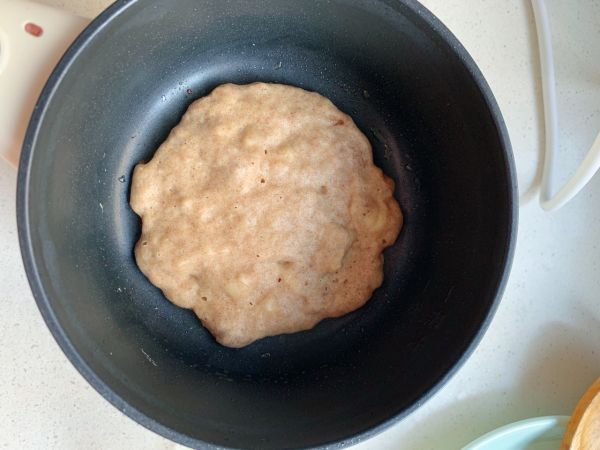 减脂黑全麦酸奶香蕉松饼