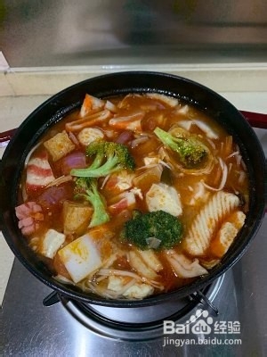 番茄海鲜什锦锅