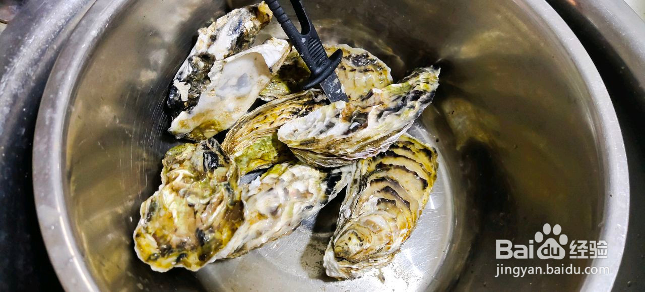 蒜蓉粉丝生蚝的做法