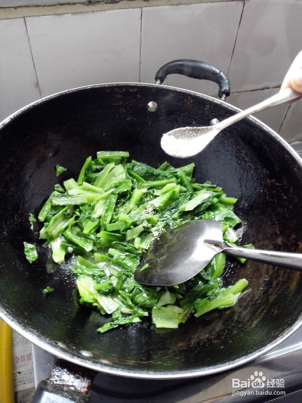 怎样制作素炒生菜