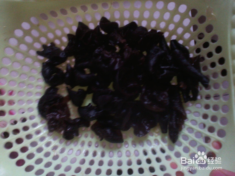 木耳火腿炒鸡蛋
