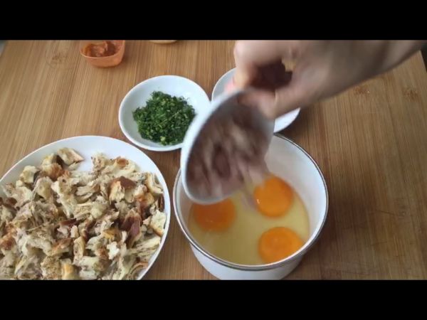 茴香奶酪焗面包碎