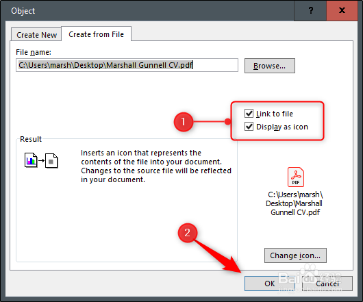 怎么在Excel中插入PDF