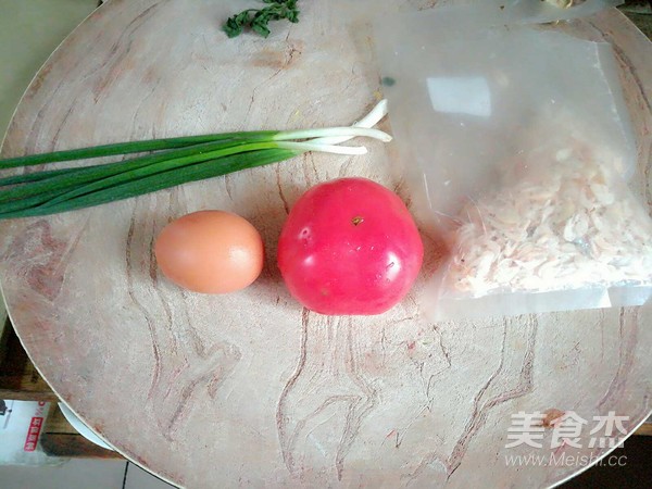 西红柿虾米蛋花汤