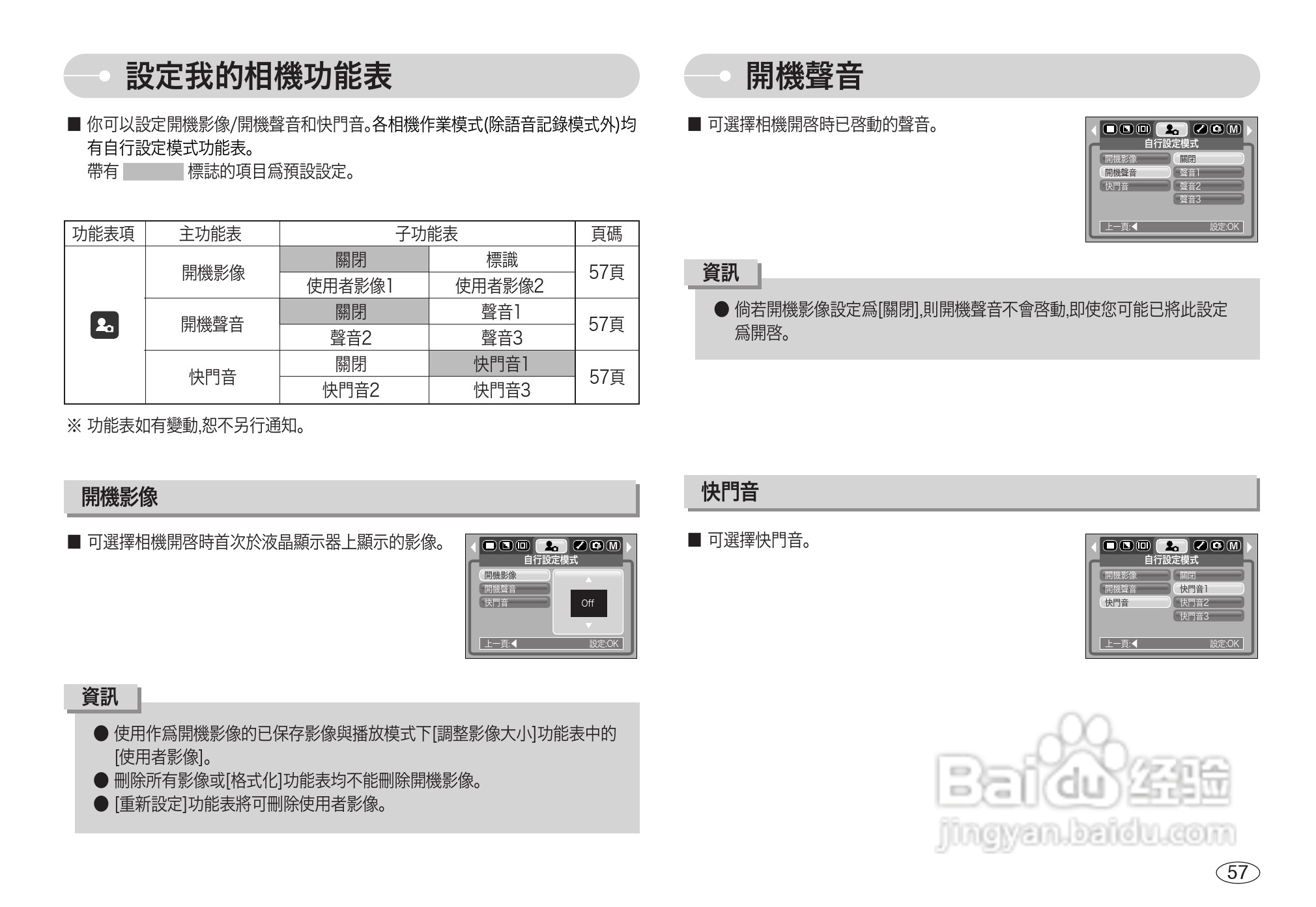 三星L700数码相机使用说明书:[6]