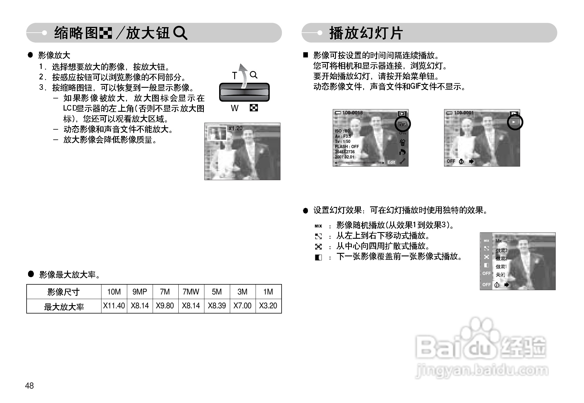 三星NV11数码相机使用说明书:[5]