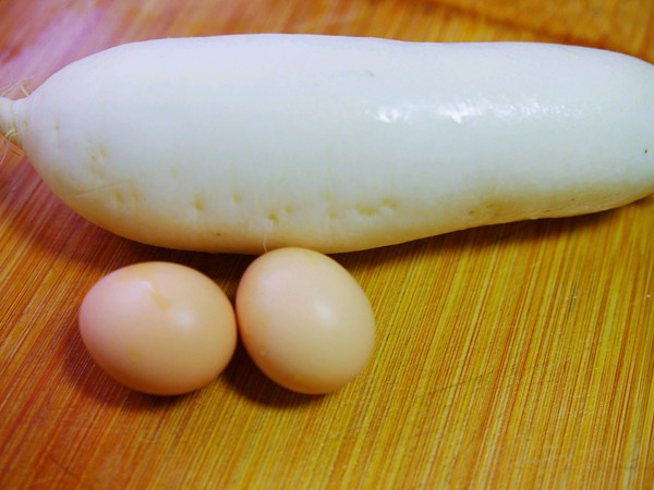 萝卜丝荷包蛋汤