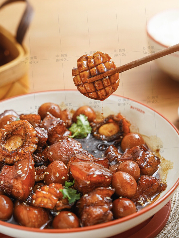 本帮鲍鱼红烧肉