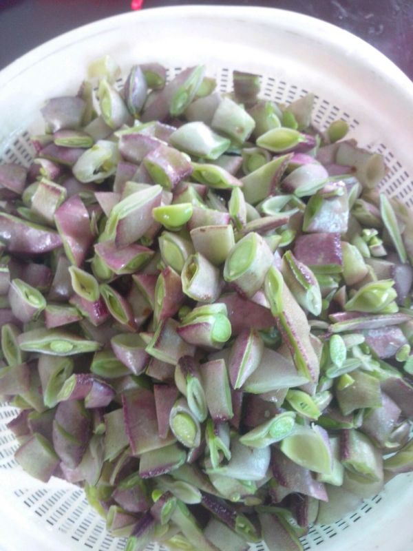 香菇扁豆肉丝饭