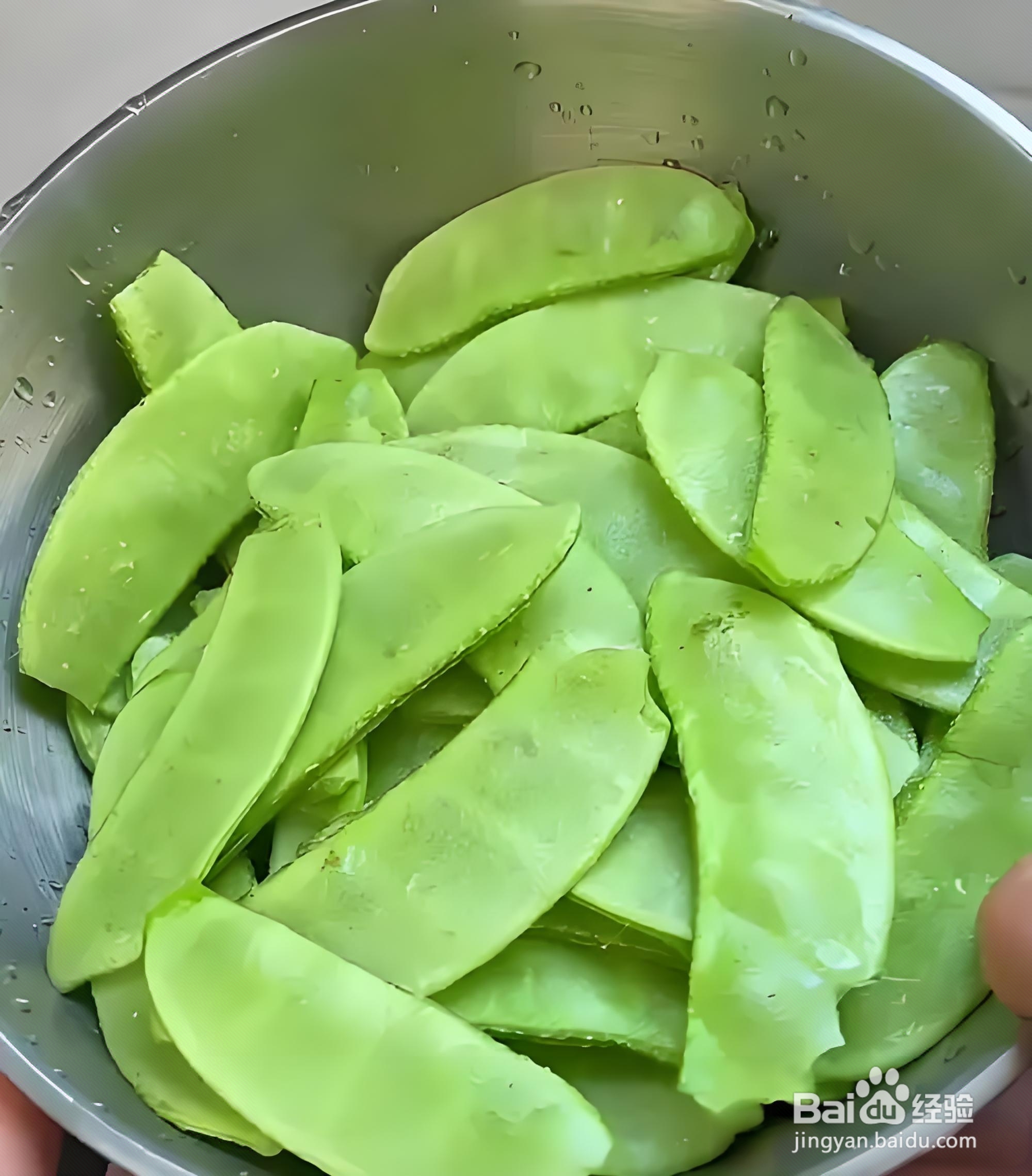 家常扁豆肉丝做法