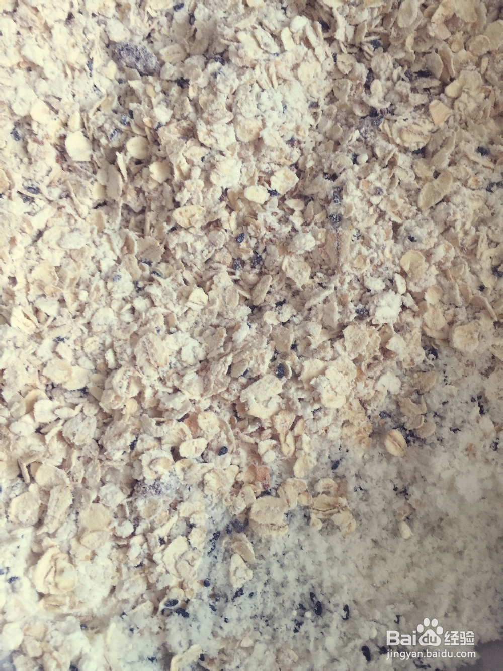 简单好吃的素食燕麦芝麻饼干