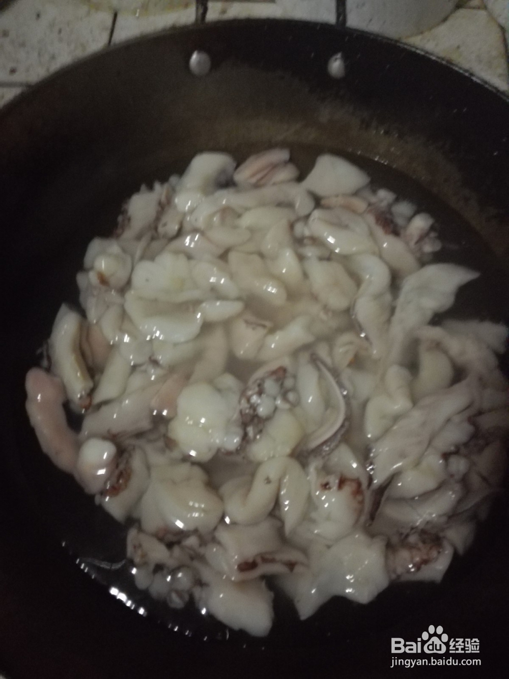 爆炒鱿鱼做法一