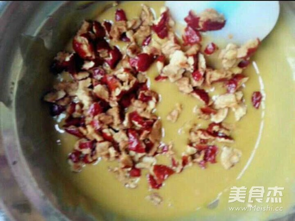 红糖红枣戚风蛋糕