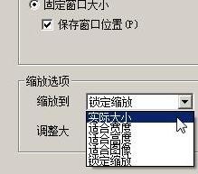 acdsee里打开图片自动缩放图片的处理