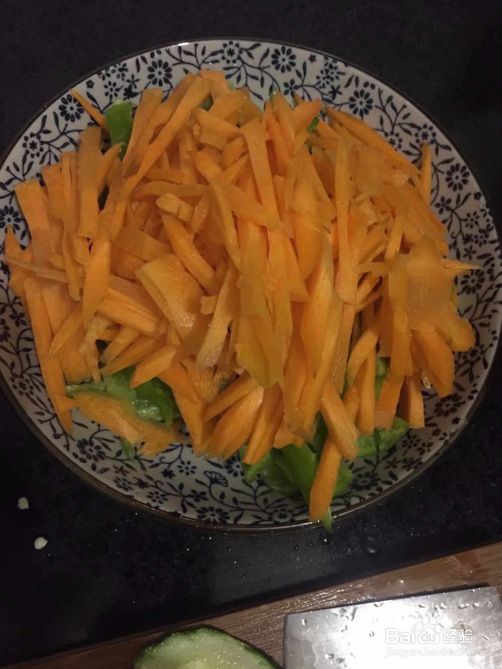 炒鲜三丝的做法